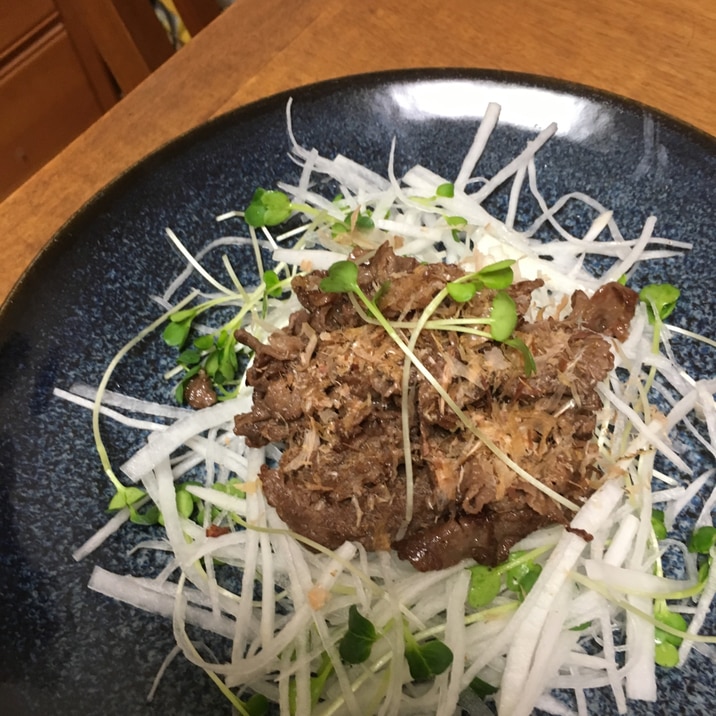 牛肉ポン酢サラダ